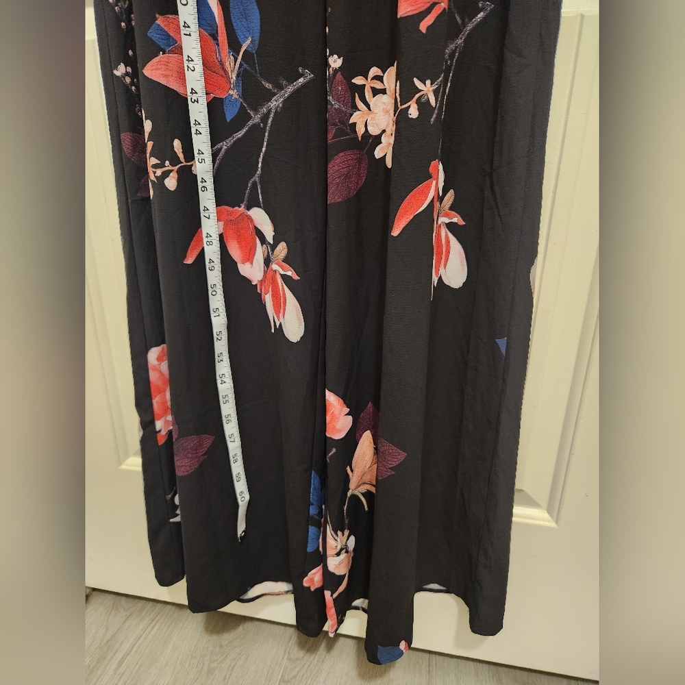 City Chic Size 14 Black Floral - Picture 12 of 16